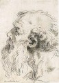 Head Of A Bearded Old Man - Francesco Fontebasso