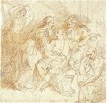 Various Sketches - Domenico Fiasella