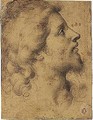 Head Of A Young Man, In Profile - (after) Giuliano Bugiardini