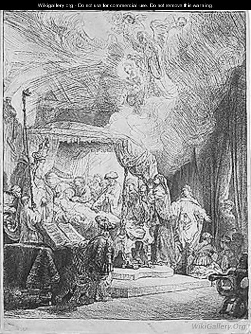 The death of the virgin 3 - Rembrandt Van Rijn