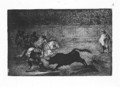 Bull fight - Francisco De Goya y Lucientes