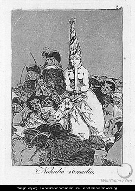 Nohubo remedio - Francisco De Goya y Lucientes