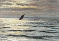 Sunset Over The Sea - Joseph Henderson