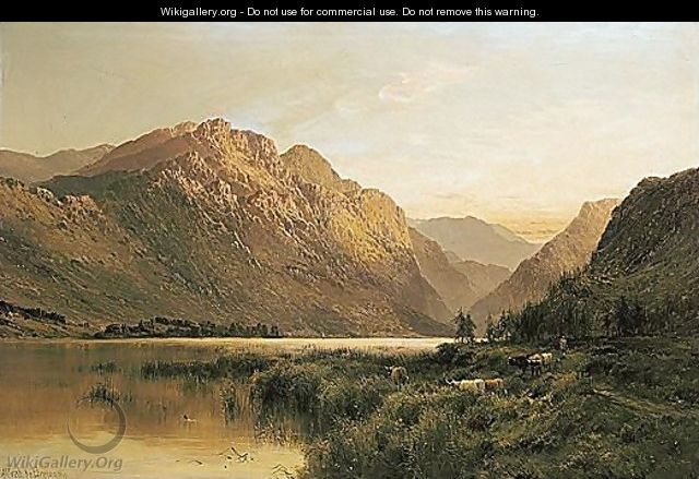 An Aberdeenshire Lake 2 - Alfred de Breanski