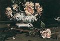 A Dish Of Roses - Samuel John Peploe