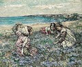 Midst The Fairy Flax - Edward Atkinson Hornel