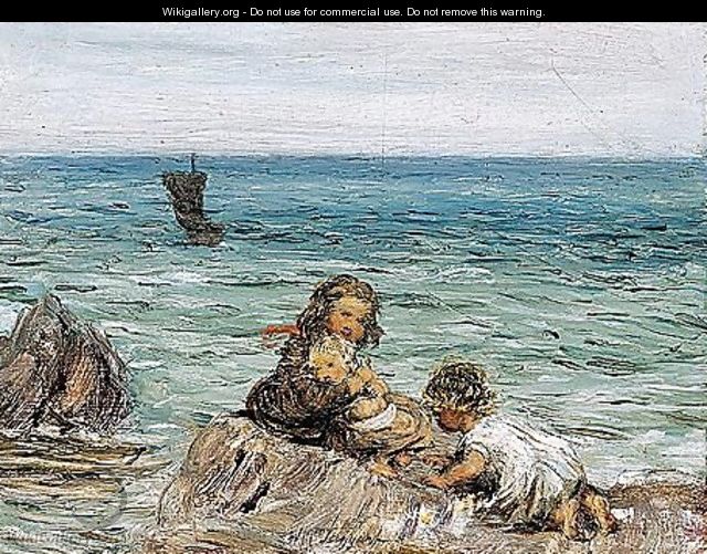 Waiting For Father - William McTaggart