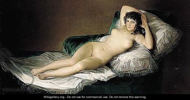 Maja Desnuda - (after) Francisco De Goya Y Lucientes