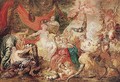 An Allegory Of Abundance - Cornelius I Schut