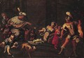 The Judgement Of Solomon - Pietro the Elder Muttoni