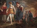 Lot and his daugthers - (after) Paolo Veronese (Caliari)