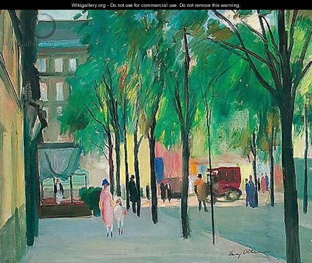 Street scene - Henri Ottmann