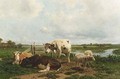 Cattle At Pasture - Anton Mauve