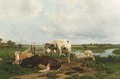 Cattle At Pasture - Anton Mauve