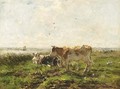 Cows In A Polder Landscape - Willem Maris