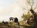 A Summer Landscape - Pieter Gerardus Van Os