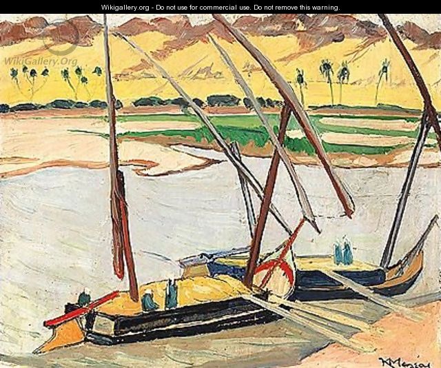 Boats On The Nile 2 - Konstantinos Maleas