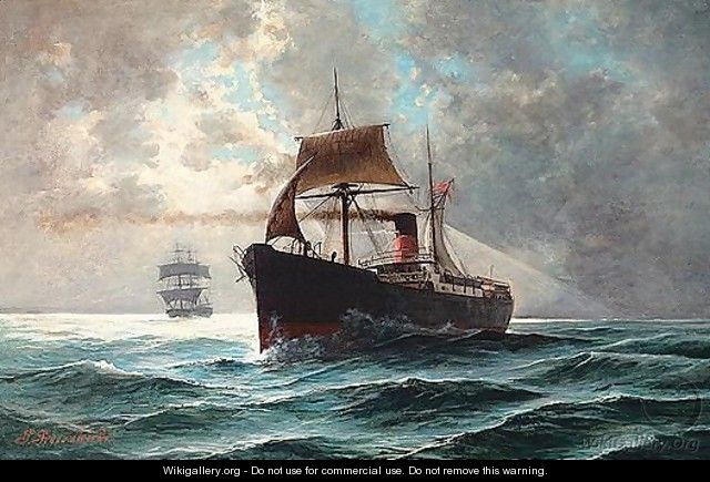 Ships At Sea - Pavlos Prosalentis