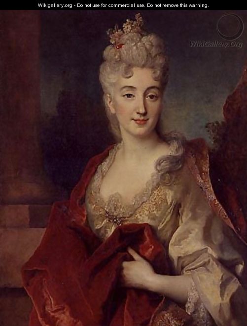 Portrait of a lady - Nicolas de Largillierre