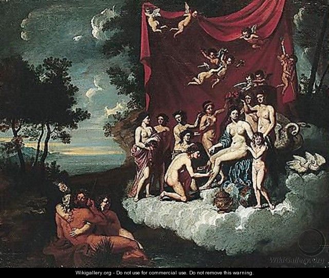 The toilet of Venus - (after) Giacinto Gimignani