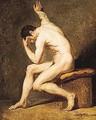 Male nude - French School