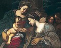 The mystic marriage of saint catherine - Parmese School