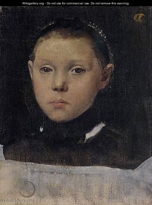 Portrait De Giulia Bellelli (Mme Mauri) - Edgar Degas