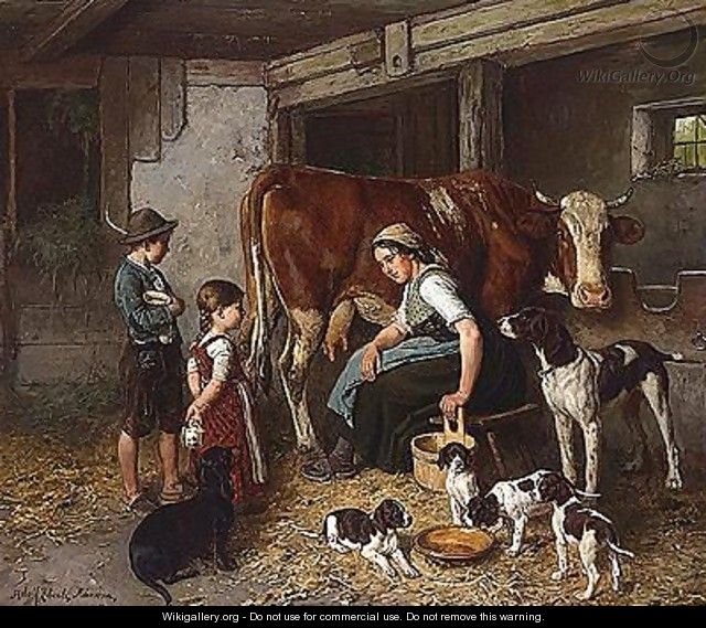 Im Stall (In The Stable) - Adolf Eberle
