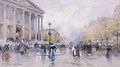 Mariage A La Madeleine, Paris - Eugene Galien-Laloue