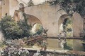 Patio Andaluz (Andalusian Courtyard) - Manuel Garcia y Rodriguez