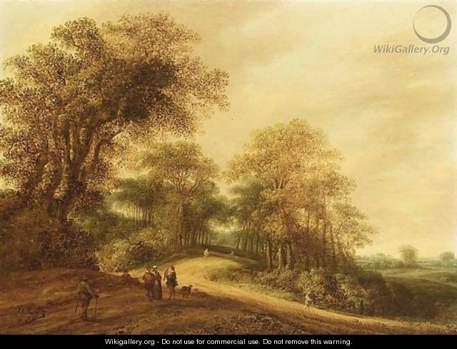 A Wooded Landscape - Pieter Jansz. van Asch