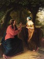 Christ And The Woman Of Samaria - Ernst Friedrich Bussler