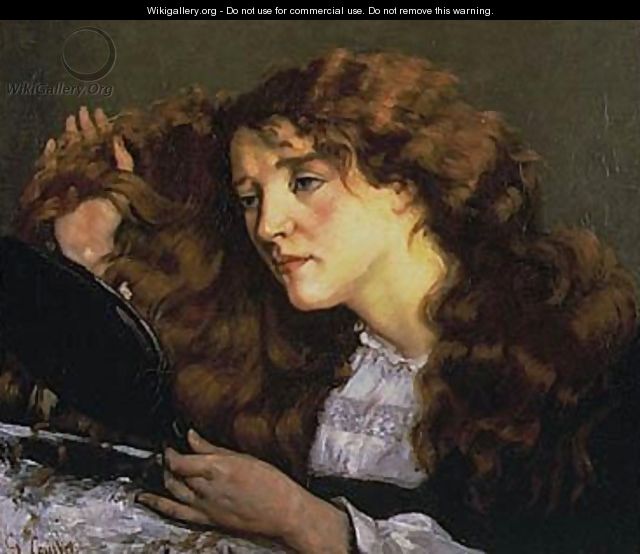 Portrait De Jo, La Belle Irlandaise - Gustave Courbet