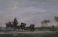 Break A Quatre Cheveaux - Gustave Moreau