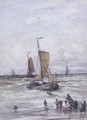 Ships At Sea - Hendrik Willem Mesdag