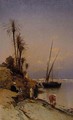 On The Banks Of The Nile - Hermann David Solomon Corrodi