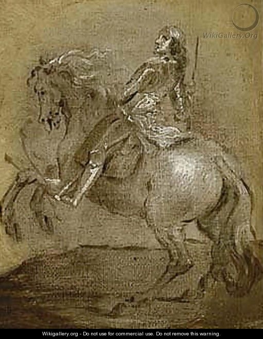 A study of a cavalier - (after) Dyck, Sir Anthony van