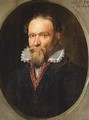 A portrait of a bearded man - Anglo-Dutch School