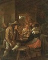 Peasants Drinking And Smoking At A Table In An Inn - (after) Egbert Jaspersz. Van, The Elder Heemskerck
