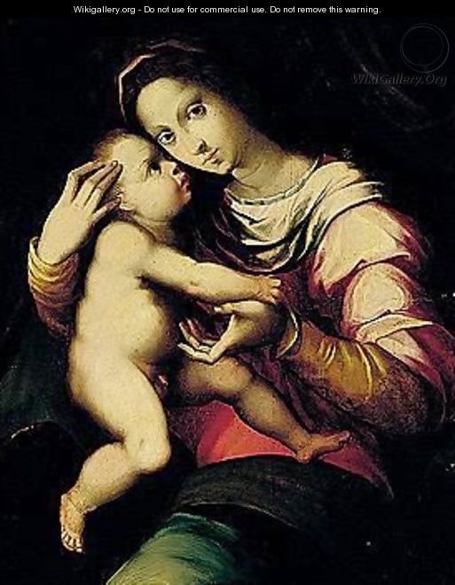 The Madonna And Child - (after) Andrea Del Brescianino