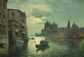 The Grand Canal at night - Antione Bouvard