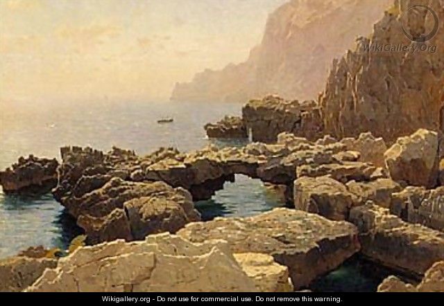Capri coast - William Stanley Haseltine
