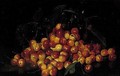 Still life with sour cherries 1886 - Joseph Decker