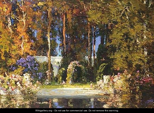 Luxuriant Garden - Thomas E. Mostyn