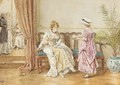 Repairing Damages - George Goodwin Kilburne