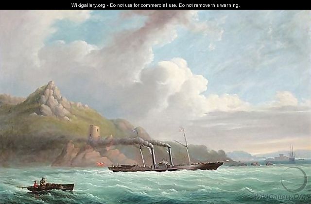 Steamboat Off The Coast - English School