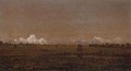 Low clouds over a marsh - Martin Johnson Heade