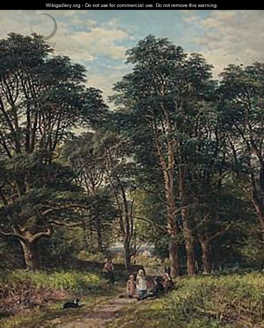 A Rest In The Woods - John Syer