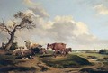 Cattle On The Banks Of The Trent - Thomas Peploe Wood