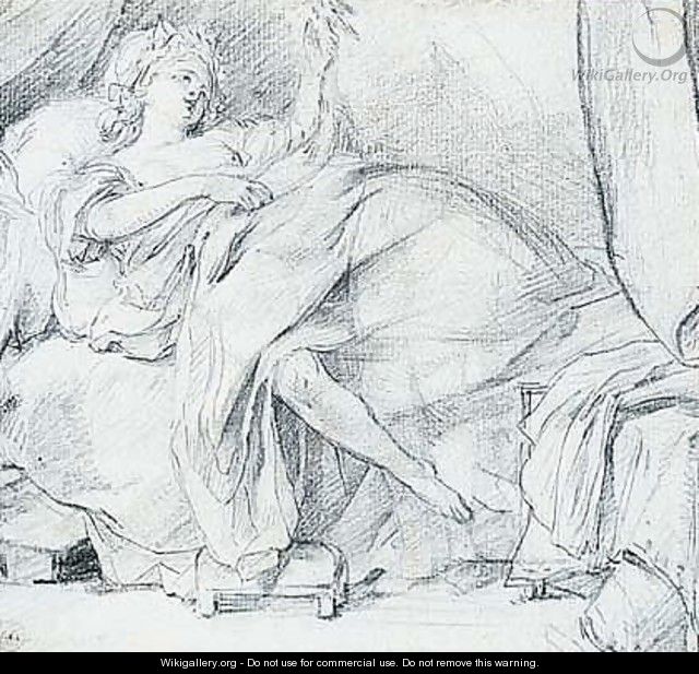 La volupte - (after) Fragonard, Jean-Honore